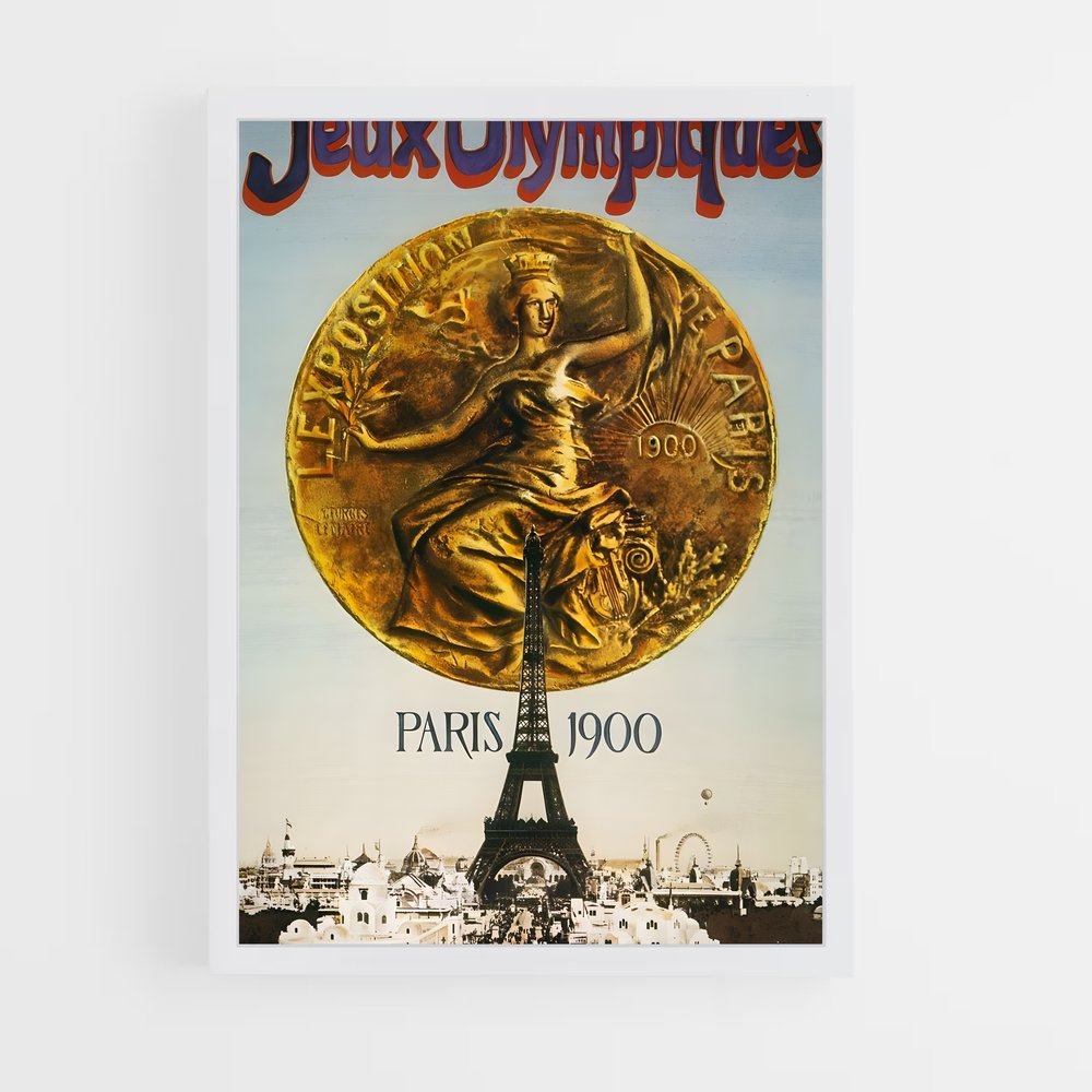 Poster Jeux Olympiques Paris 1924 (vue 3)